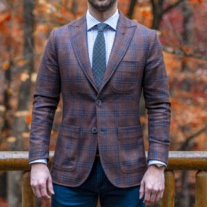 Blazer Croisé Camel — Denk Store