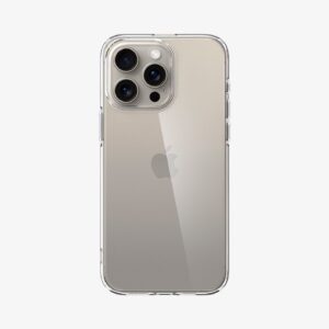 iPhone 15 Pro Max Case Ultra Hybrid — Spigen — Coque de protection — Titane Naturel