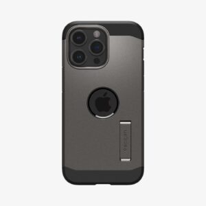 iPhone 15 Pro Max Case - Tough Armor (MagFit) — Spigen — Coque de protection — Gunmetal