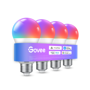 Govee A19 Smart LED Light Bulbs E27 800lm (H6008) — Govee — Ampoule connectée